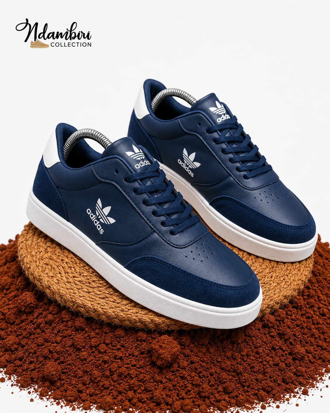   Adidas Navy Classic Casual Sneakers