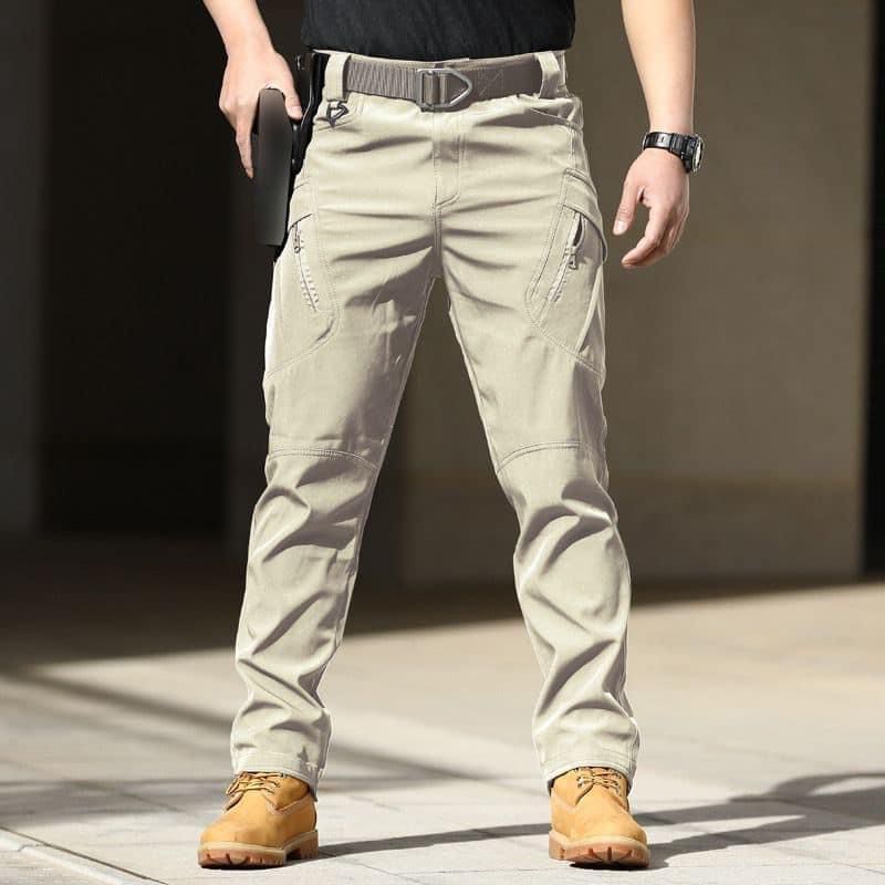 Men’s Slim-Fit Waterproof Stretch IX9 Tactical Cargo Pants