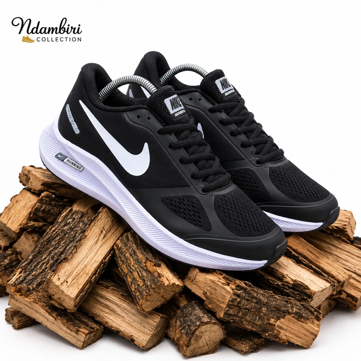 Nike Air Winflo/Zoom Running Shoes – Black/White