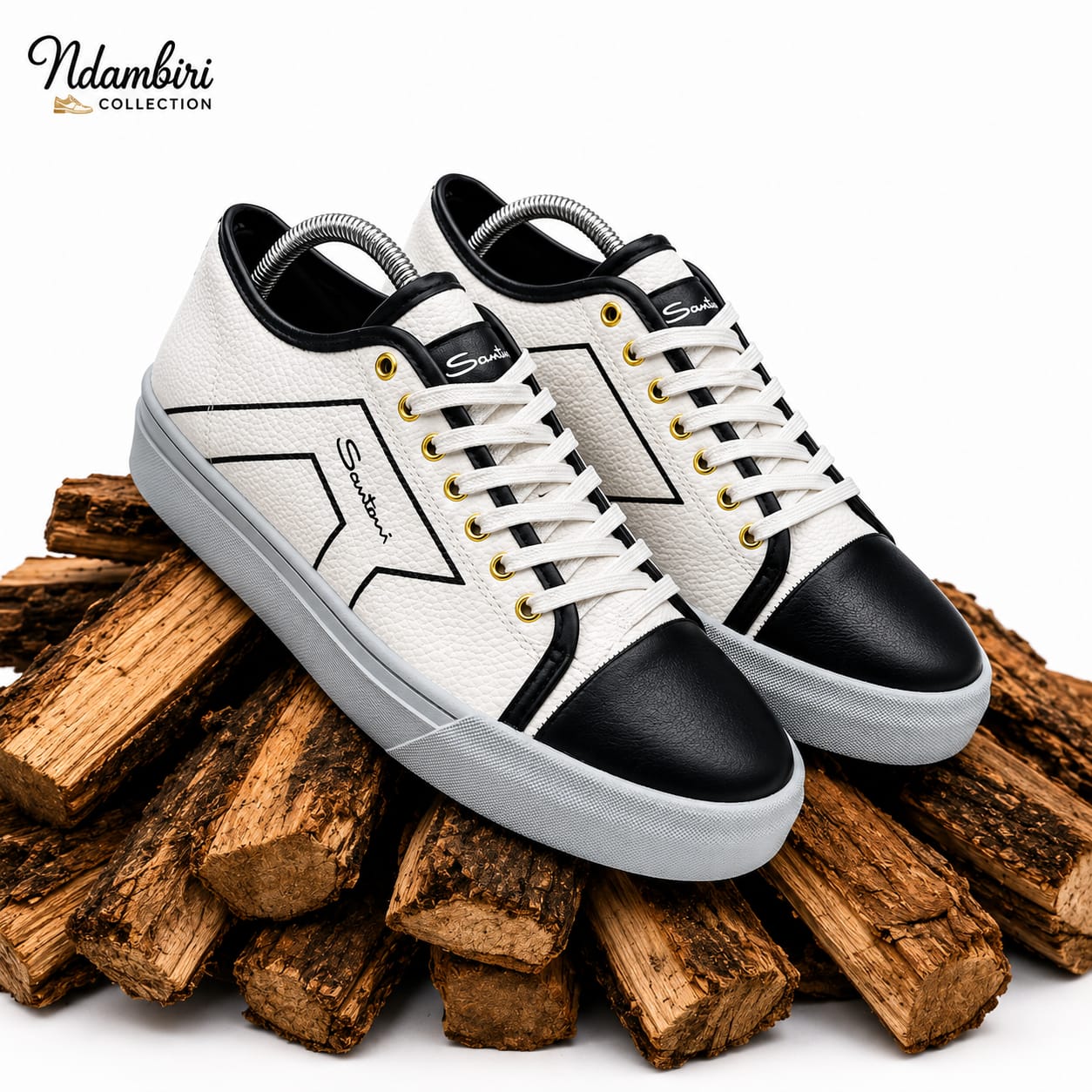 Santoni Signature Casual Sneakers