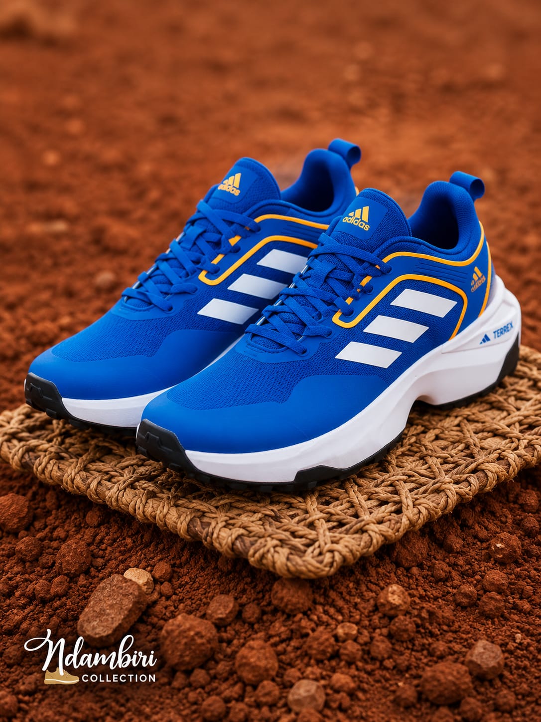Adidas Terrex Inspired Lightweight Sneakers – Royal Blue/White